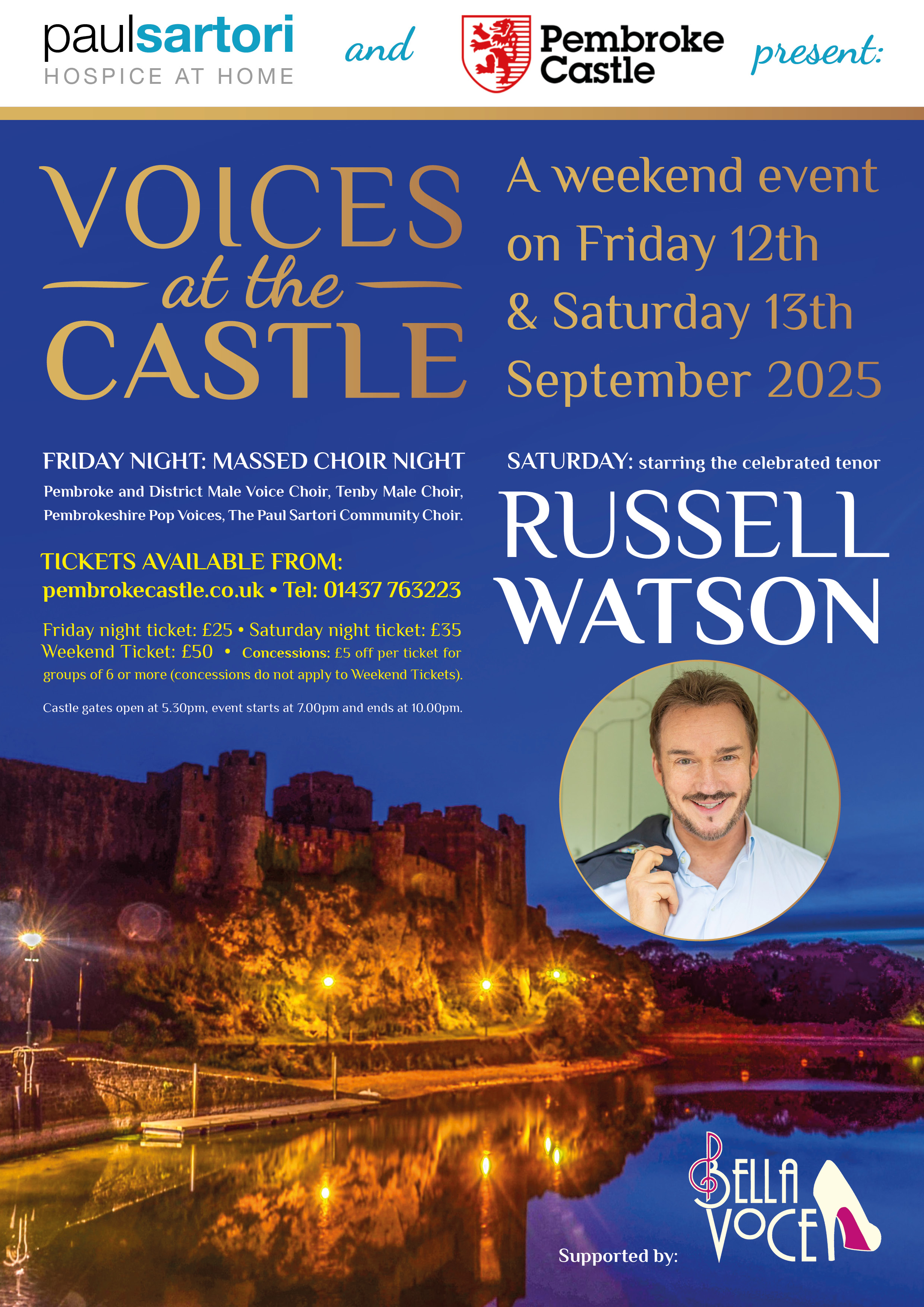Pemb Castle A4 Poster 04 03 25