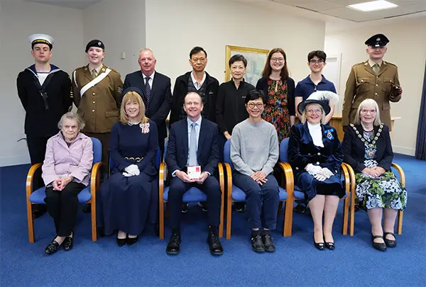 Pembrokeshire Historians Unique Archive Of Hong Kong Recognised By The King