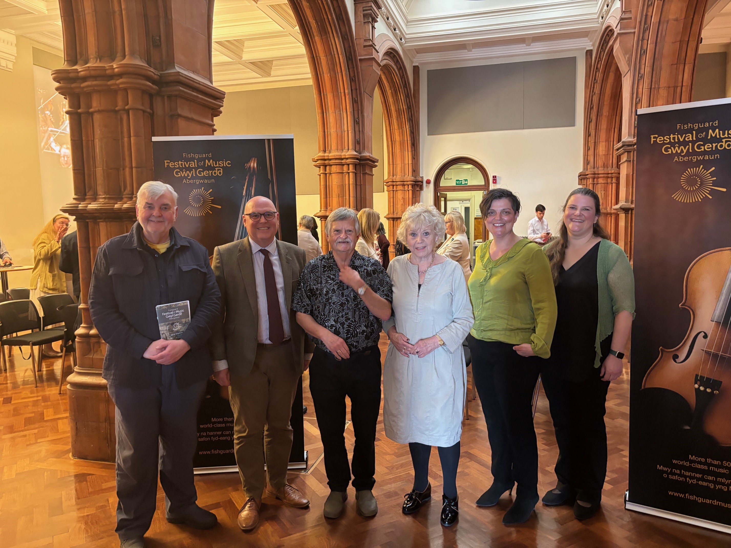 Fishguard Festival of Music launches at the Senedd in Cardiff