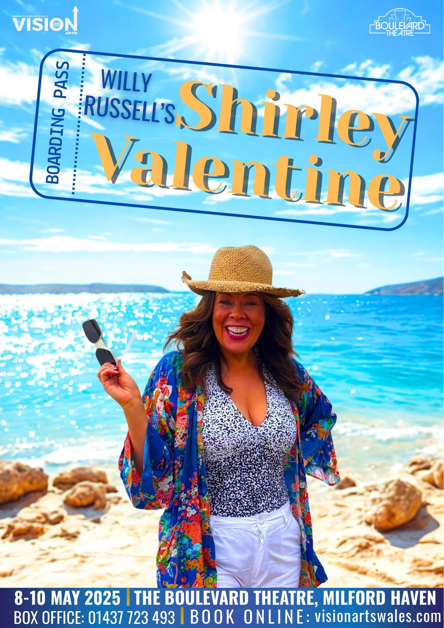 Shirley Valentine! Boulevard Theatre, 8th - 10th May 2025