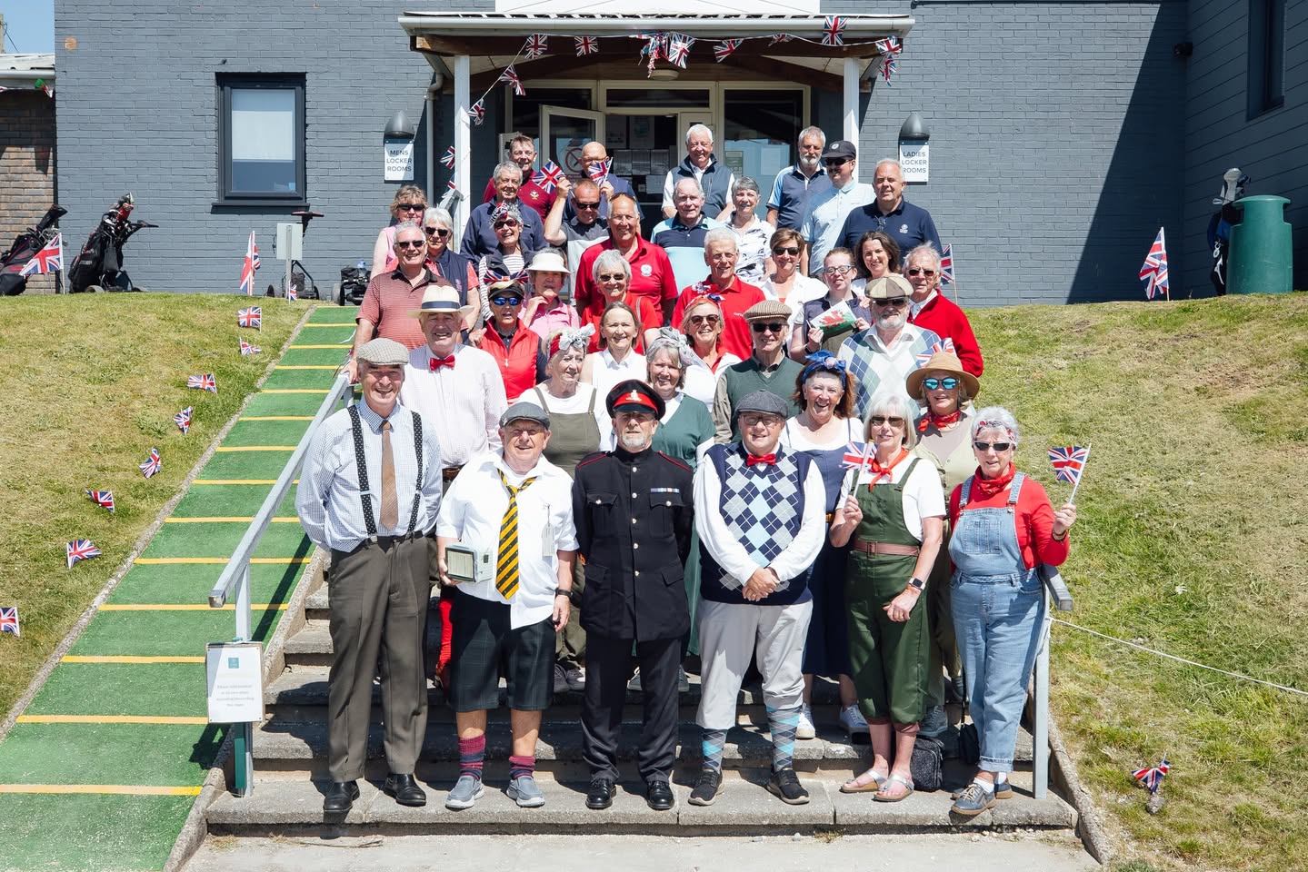 Tenby Golf Club Marks VE Day with Allied Fours Competition