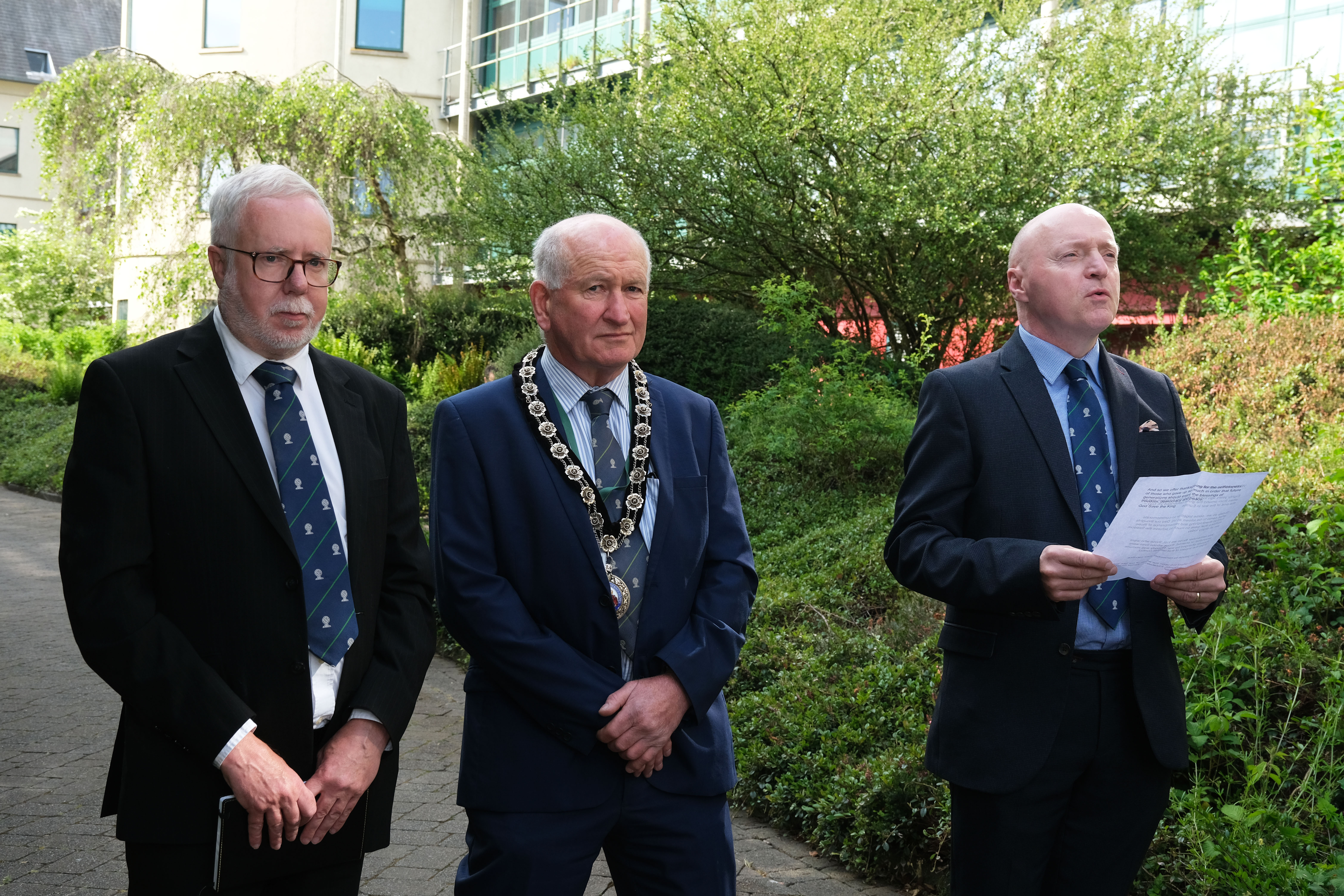 VE Day 80th anniversary marked at County Hall