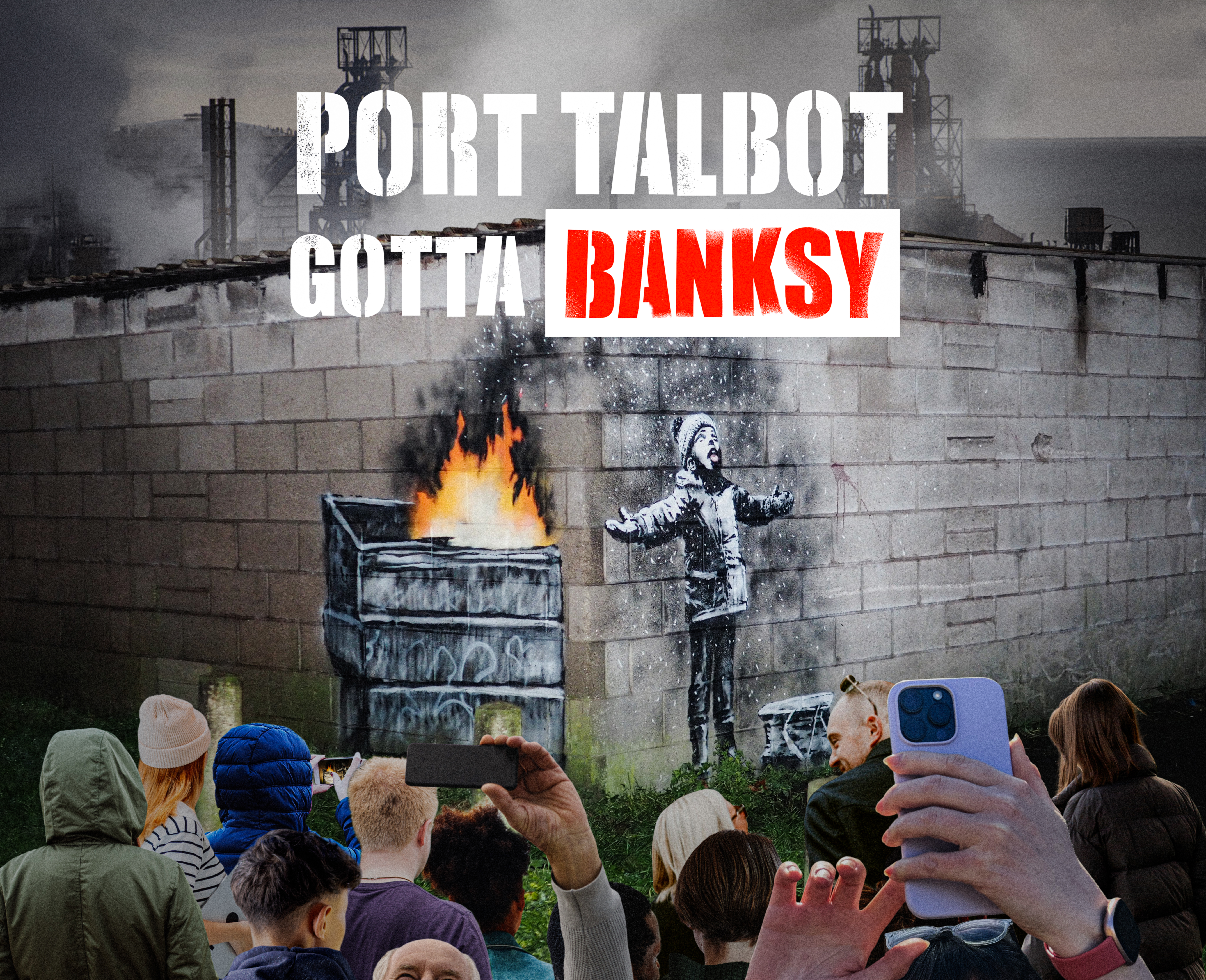 Port Talbot's Gotta Bansky Explores the Impact of a Bansky Artwork on the Town